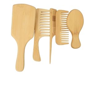 Bamboo Professional Hair Brush 5 piece